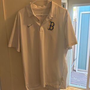 Nike Dri-Fit Men’s Boston Red Sox Polo - City Edition - White - L